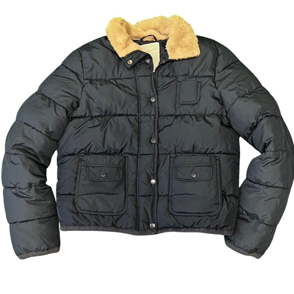 SZ L Aeropostale Navy Blue Puffer Jacket